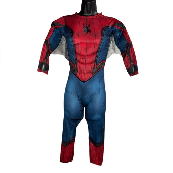 Rubies Spiderman Muscle Jumpsuit - Size S - Picture 7 of 8